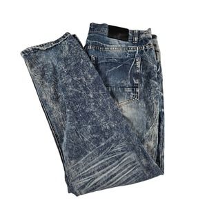 Jeanetix LLC Road Narrows Men's Distressed Jean, Size 38